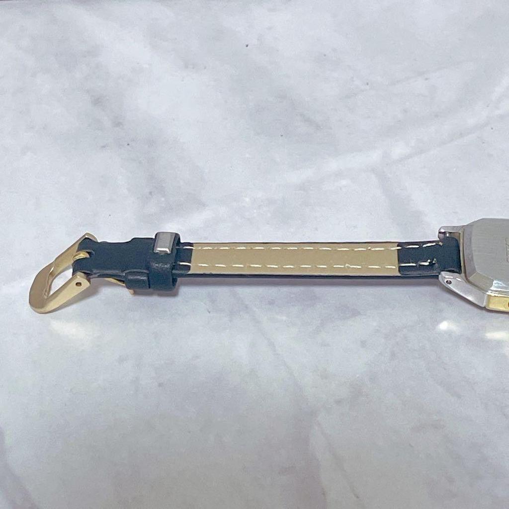 Used [Battery Replaced] SEIKO Watch New Belt SGP #735