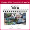Wireless HD All-in-One Camera System for Home & Outdoor - No Wiring Needed