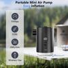 4000mAh Mini Air Pump Portable with LCD Lantern Rechargeable for Camping Air Mattress