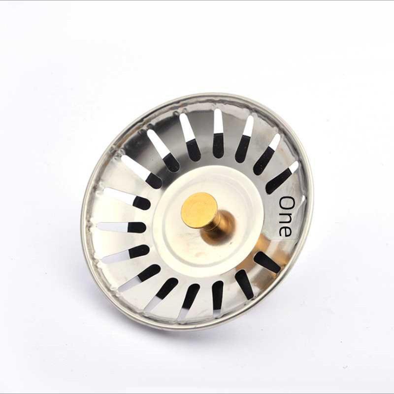 Stainless Steel Kitchen Sink Drain Plug and Filter