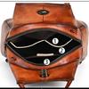Retro Genuine Leather Women Backpack Travel Bag Leisure Large Capacity Cowhide Solid Color Backbag