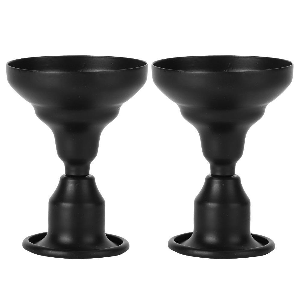 Candlestick Holders Black Candle Holder Iron Retro Candlestick Holder Taper Candle Table Candlestick Fireplace Mantel белый