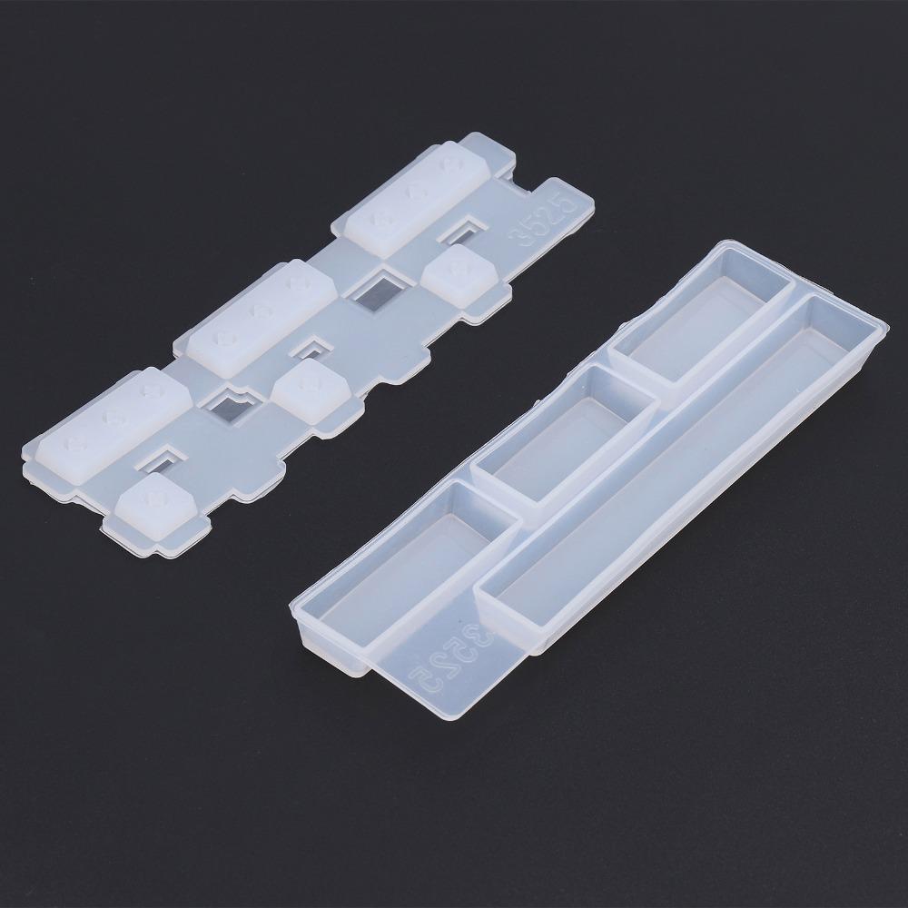 White Silicone Keycap Mould Bright Surfaces DIY Silicone Keycap Mould Mechanical Keyboard