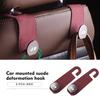 Car Seat Back Deformation Hook Suede Alloy Auto Headrest Hanger For Volkswagen VW Golf Polo 4 5 6 Passat B5 B6 B7 CC Jetta ws9