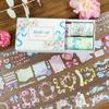 Die-cut PET Washi Tape Set: Coffee Theme, European & American Style for Journaling & Decoration
