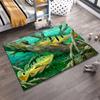 Colorful Fish and Underwater Tree Design Carpet for Living Room Suitable for use as an anti-slip for living room bedroom sofas