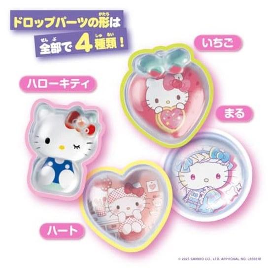 Takara Tomy KiraGacha Seal Pukkuri Drop Dedicated Separate Set Hello Kitty