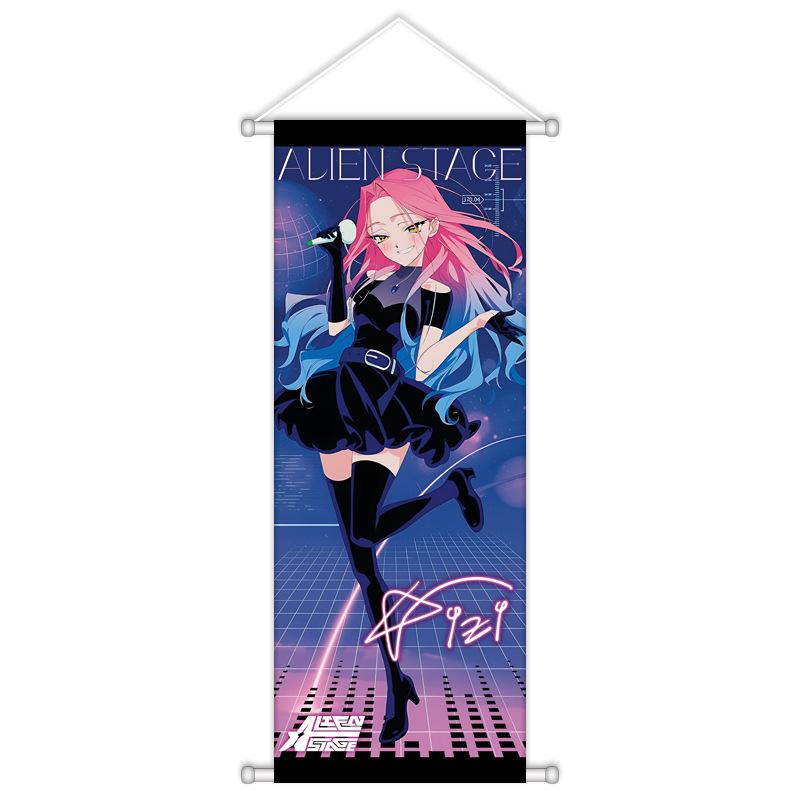 Anime Alien Stage Mizi Sua Ivan Till Hyuna Luka Wall Scroll Poster Decoration Gifts