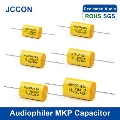 1 Stück Audiokondensator MKP Frequenzteiler Crossover HIFI Fever Elektrolytkondensatoren 250 V 1 UF 1,5 UF 1,8 UF 2,2 UF 2,7 UF 3,3 UF 4 UF 6,8 UF Nichtpolarität
