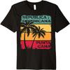 Punta Cana Dominikanische Republik Vintage Grafik Retro 70er Premium T-Shirt