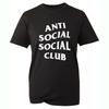 Anti Social T Shirt Introvert Club Slogan Quote Typographic Mens Womens Tee Tops