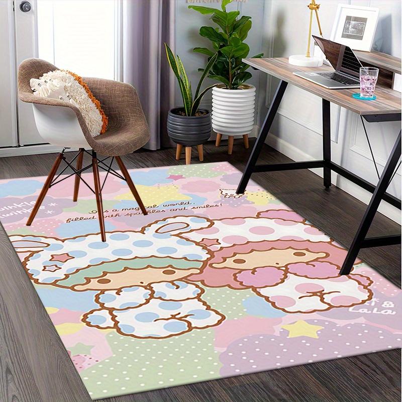 Office Rug Twinkle, Lala Anti-Slip Rug, Machine Washable for Living Room, Bedroom, Office, Multiple Sizes, Bedroom Mat, Decorative Mat, Durable Mat, L