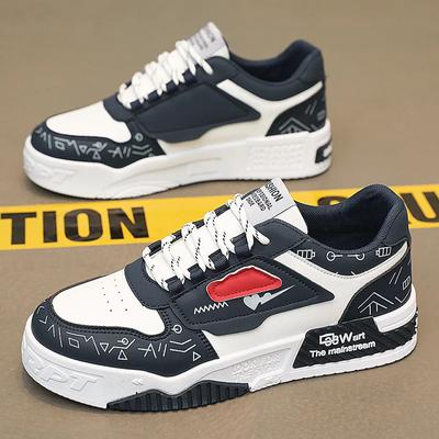 Mode Mode Bedruckt Lässige Männliche Flache Schuhe Frühling Herbst Designer Neu Rutschfest Leichte Herren-Sneaker