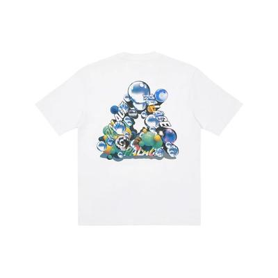 Palace Koszulka z bąbelkami Biała Unisex Bluzki P21TS197