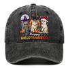 Adjustable Cute Cat Printed Baseball Hat for Men and Women Outdoor Sunscreen Hat Suitable for Halloween Festival Decoration