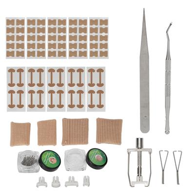 Kit Trattamento Unghia Incarnita Pedicure Senza Colla Patch Correttivi per Unghie Incarnite Strumento