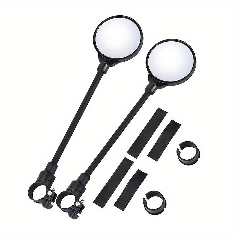 Bike Mirror Bike Handlebar Rearview Mirror Rotatable And Adjustable Wide Angle Rear View Shockproof Convex Mirror Universal