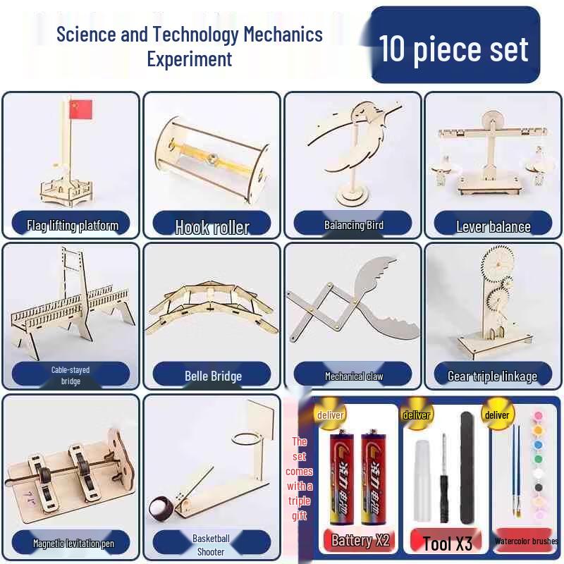 HANDUNYOU STEM Creative Mechanics Experiment Kit