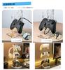 Bombinate Controller Stand Stylish Storage Controller Holder Game Console Storage Rack Game Rack (Transparent Base)