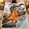 Flannel BlanketKylian Mbappe Warm Soft Throw Blanket for Indoor Sofa Bed Living Room Use