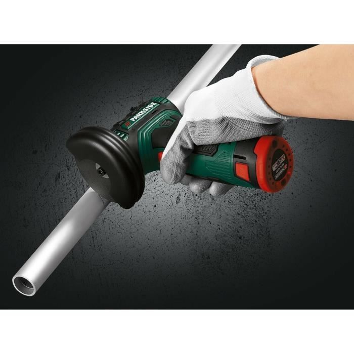 Meuleuse d'angle sans fil PARKSIDE® 12 V avec batterie + Chargeur rapide