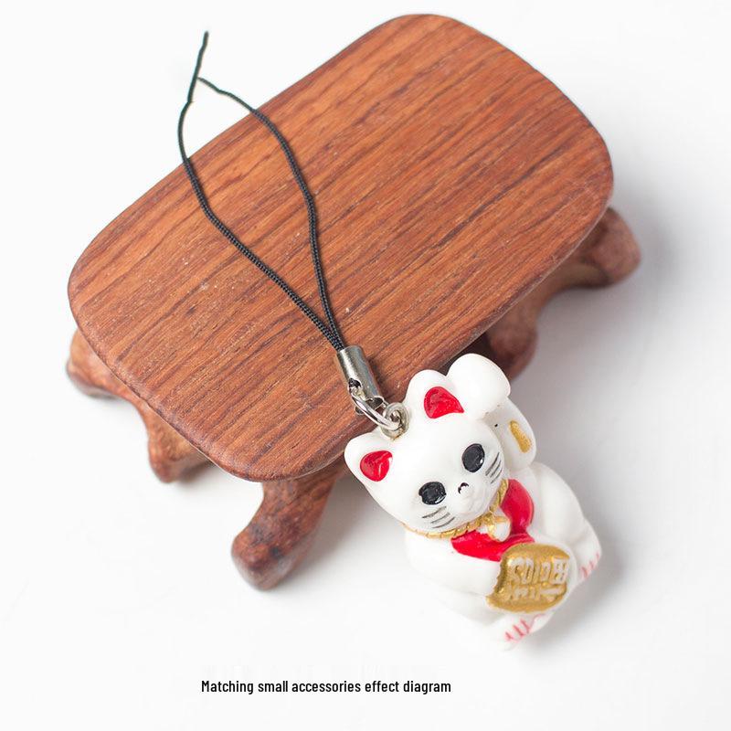 Kolorowy Pasek do Telefonu Komórkowego z Zawieszką z Oczkiem i Sznurkową Lalką - DIY Ręcznie Robiona Biżuteria Akcesoria