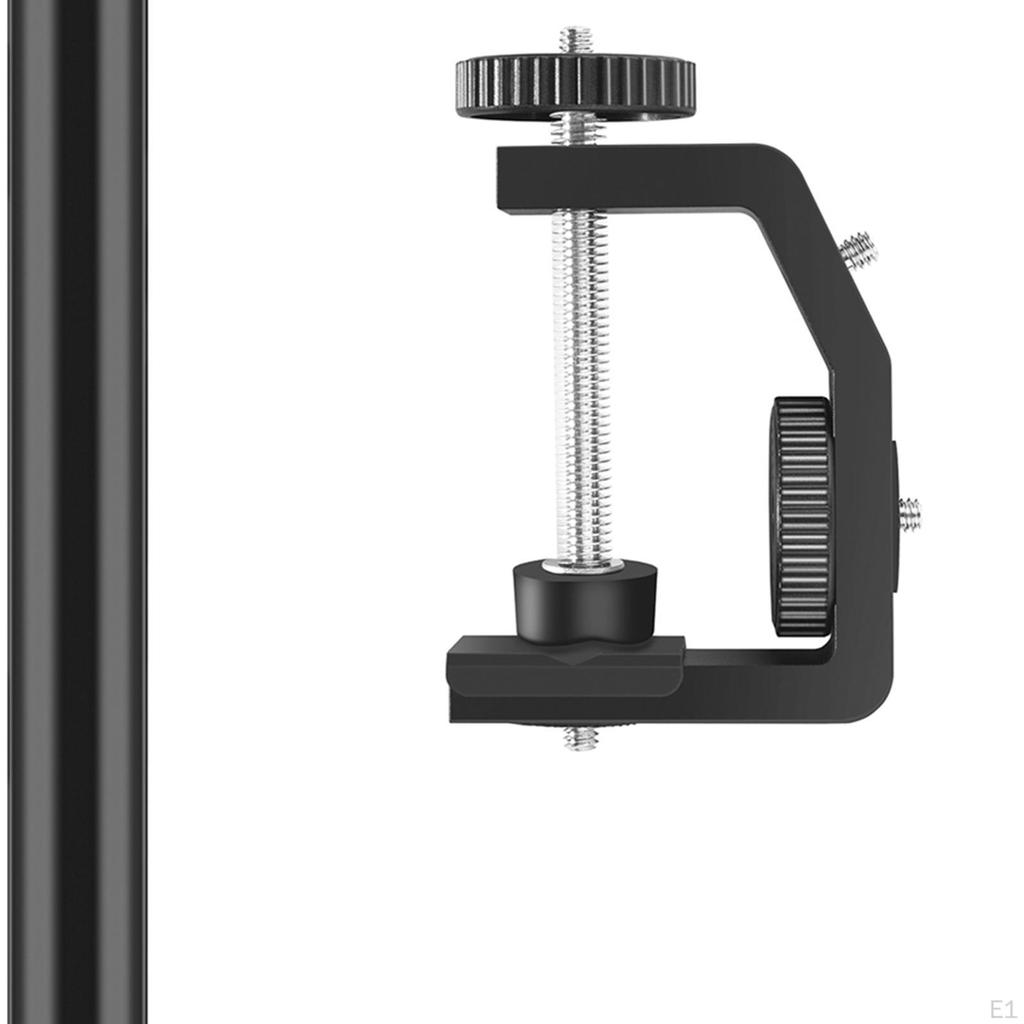 13 "-23.6" Adjustable desk Clamp Stand 1/4 "screw DSLR Camera Light