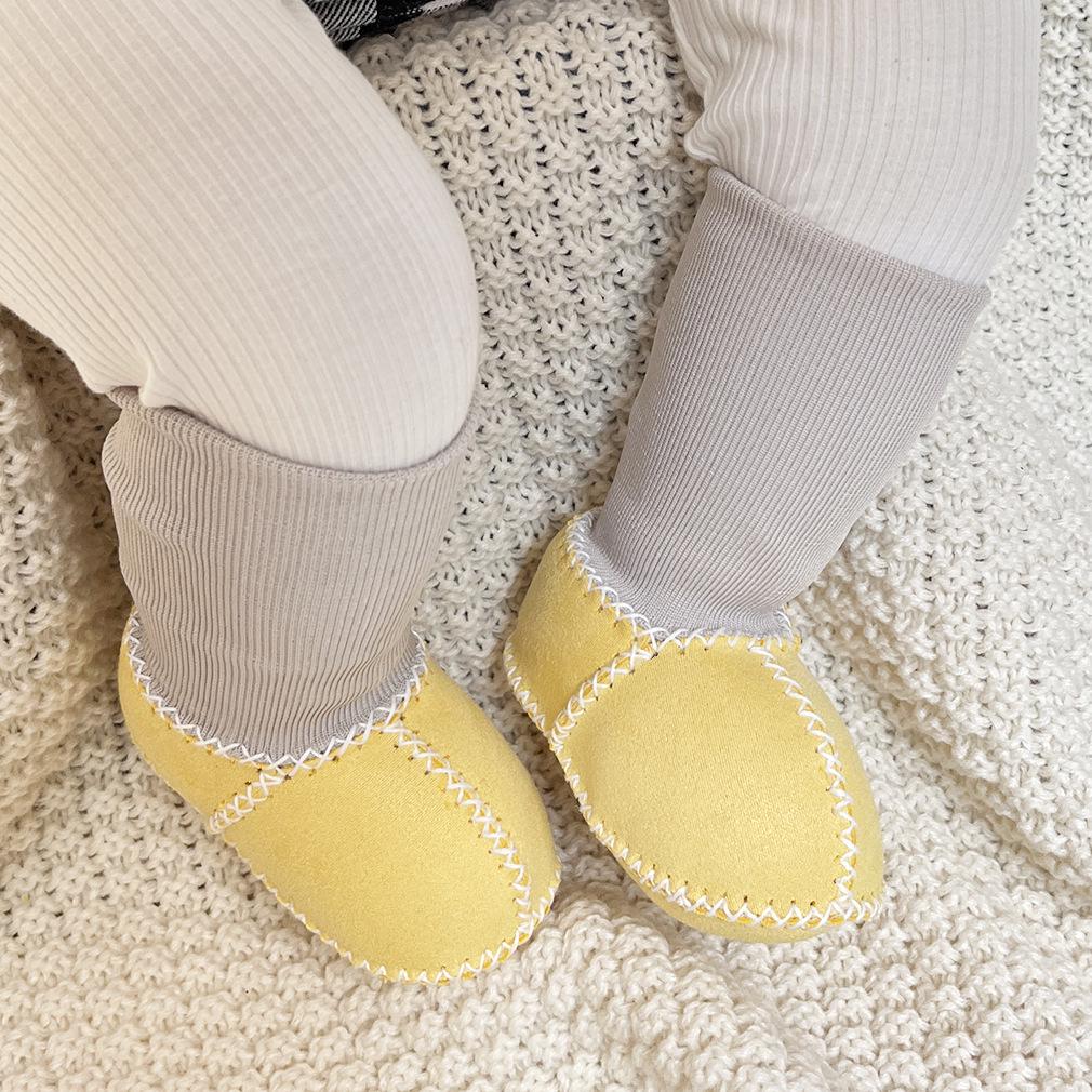 Newborn Non-slip Anti-wool Soft Sole Baby Toddler Shoes for Boys & Girls