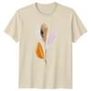 Abstract Watercolor Botanical Design T-Shirt Abstract Art Gift For Him And Her