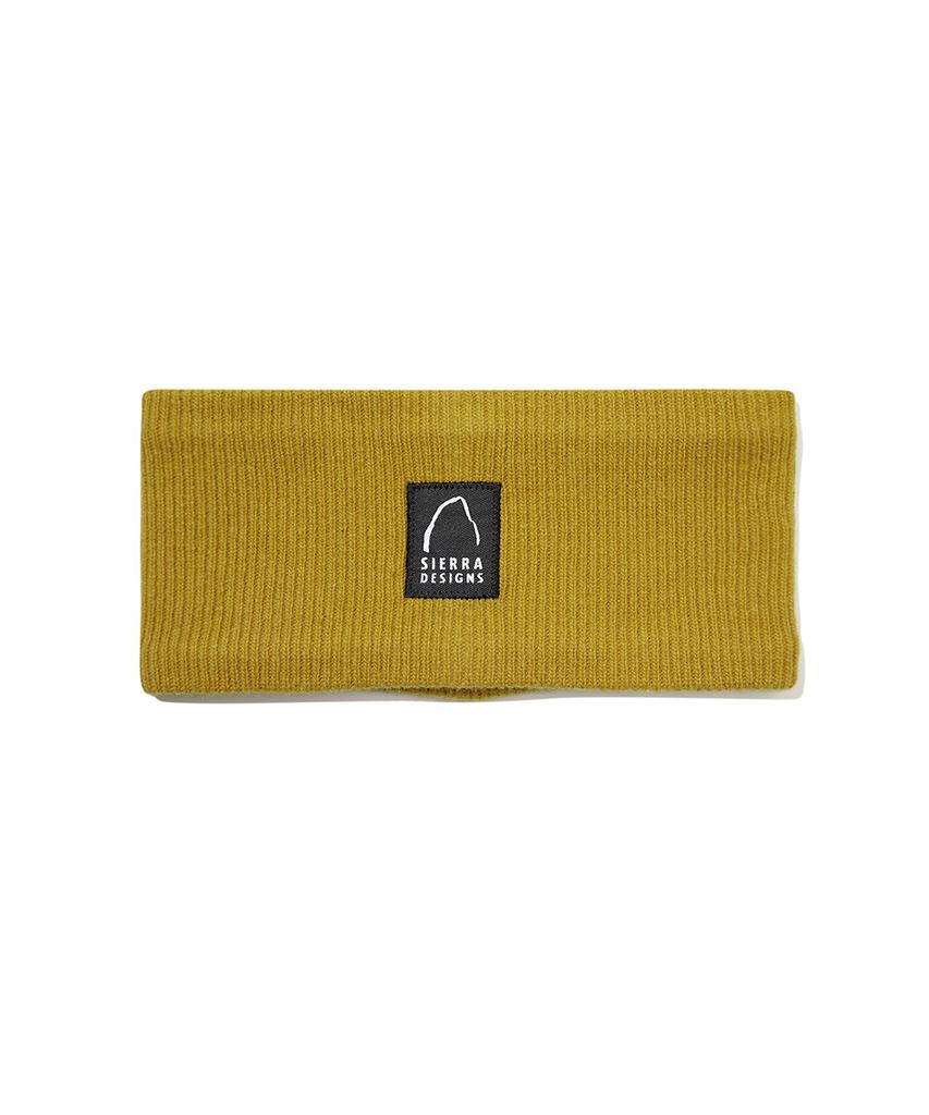SIERRA DESIGNS Lembert Fleece-Lined Wool Hairband Mustard