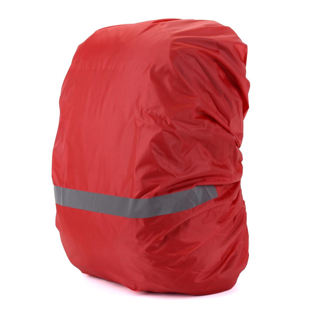 Waterproof Backpack Rain Cover With Night Safety Reflective Strip Rain Dust Proof For Outdoor Hiking