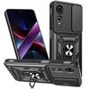 Armor Case For ZTE Nubia Neo 2 Case Shockproof Slide Lens Protector Phone Cover For ZTE Nubia Neo 2 5G Case With Ring