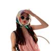 Women's Summer Floral Cotton & Linen Scarf - Breathable Fashion Headband & Neckerchief