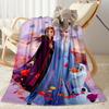 Frozen Friends Adventure Blanket Durable Comfort Suitable for Bedding Bed Livingroom Four Seasons Multipurpose Playful Design