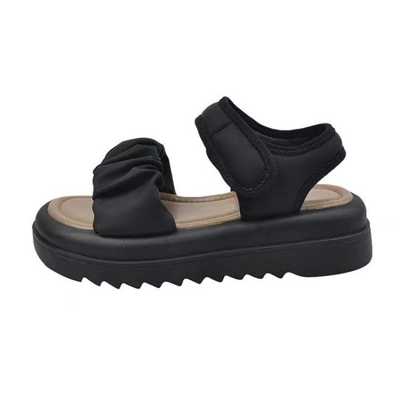 Velcro platform sandals women's new summer outer wear beach shoes casual sports sandals