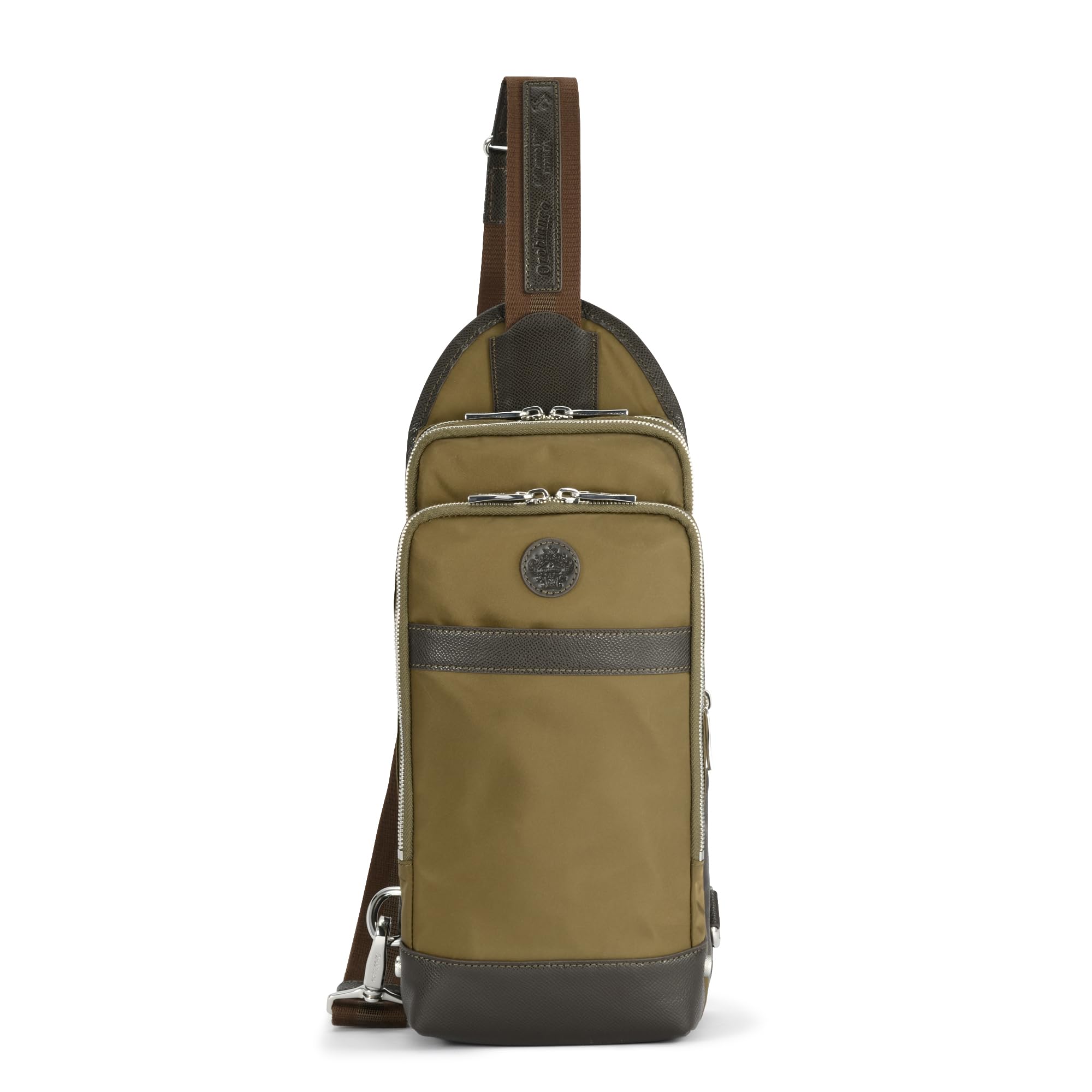 

Orobianco SOLO TE Body Bag 5L Khaki Men s (Authentic), Capacity, 660g, One-Shoulder Bag, No. 92959,