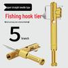 Quick Hook Tying Tool: Manual Knot & Inner Line Guide for Fishing Hooks