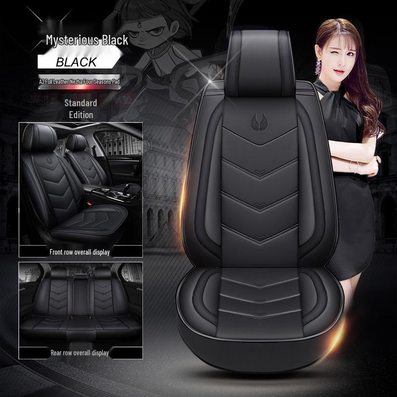 A3 Nezha Series Sporty Leather Car Seat Cushion - New Style Seat Cover Accessories