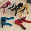 Portable 6-String Guitar Tunings Clamp Light Weight Quick Release Capo for Guitars, Ukulele, Bass, Mandolin, Banjo