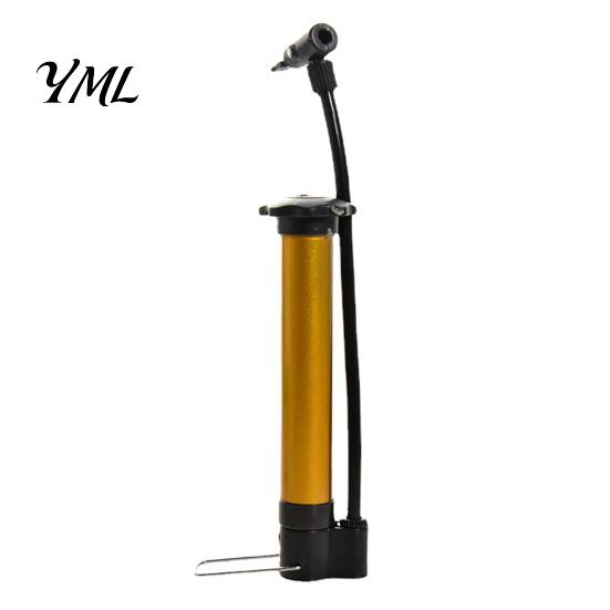 Aluminum Alloy Air Pump Mini High Pressure Bike Pump, Portable with Foldable Tire Inflator Pedal, for Road Mountain Bicycle Motorbike