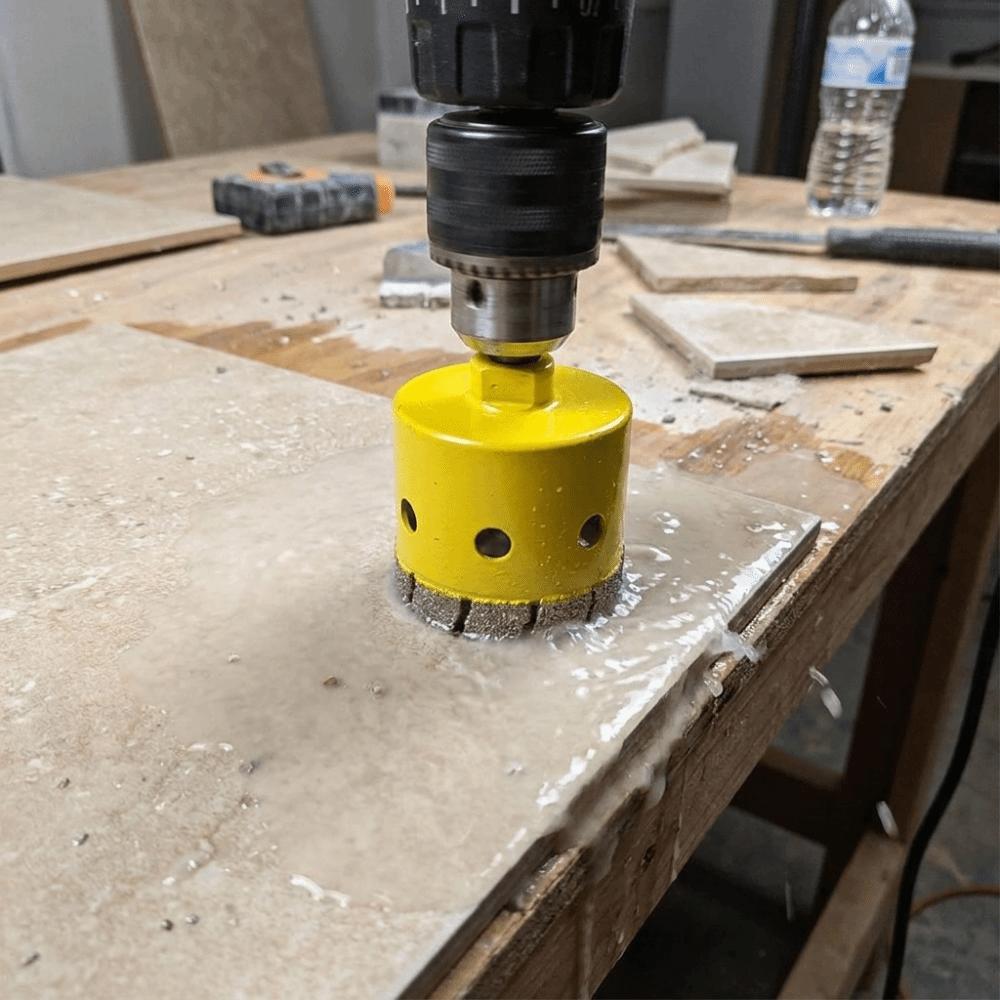 M10 Thread Angle Grinder Sharp Drill Bit Stable Operation Hole Opener Marble