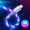 2m Flow USB Data Cable For iPhone 14 13 12 Pro Max 11 XS 8 7 6 Luminous 3A Fast Charging Cable