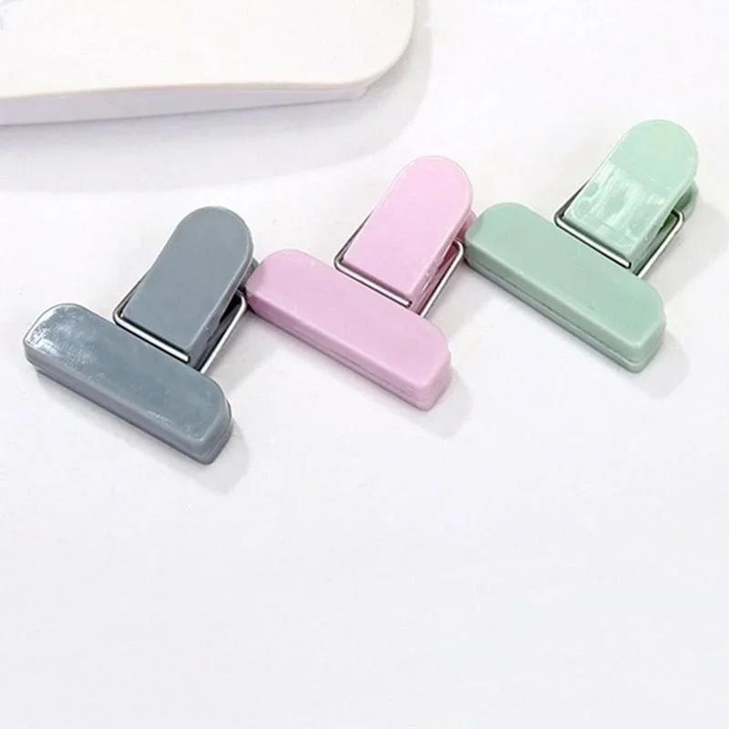 12pcs Food Bag Sealing Artifact Sealing Clip Long Snack Clip Kitchen Food Bag Preservation Sealing Machine Kitchen Accessories