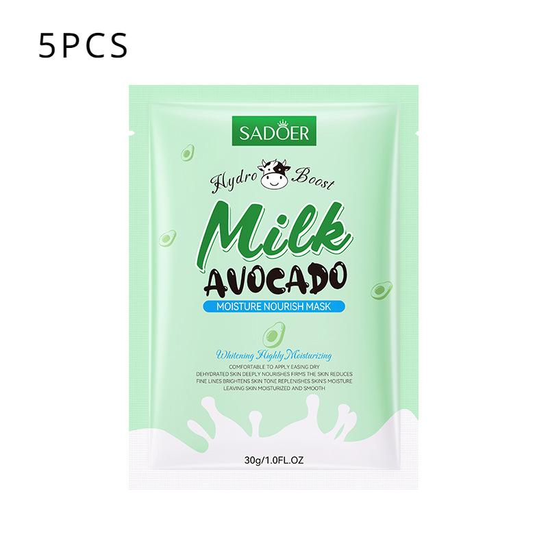 SADOER Milk Avocado Moisturising Mask Hydrating Mask