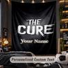 TapestryThe Cure Custom Name Text Personalized Wall Hanging Tapestry Home Wall Decor