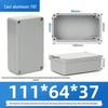 Outdoor Waterproof Die-Cast Aluminum Junction Box with Sealed Push Button Switch
