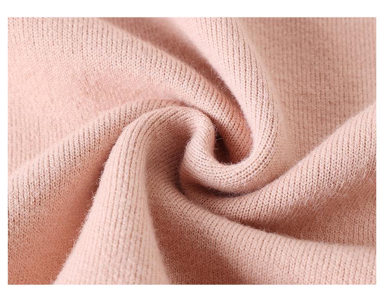 Mom's Wear Fleece Sweater: Autumn/Winter Semi-High Neck Base Top for Middle-Aged and Older Women - Warm Innerwear.