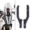 CUEI 1 Pair Motorcycle Windshield Windshield Adjuster Kit, CNC Aluminum Alloy Fit For Honda