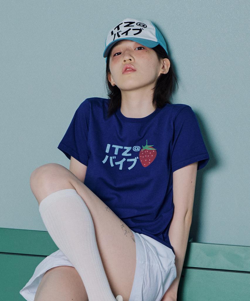 Isjabaibeu Mix Logo Trucker Cap - Skyblue