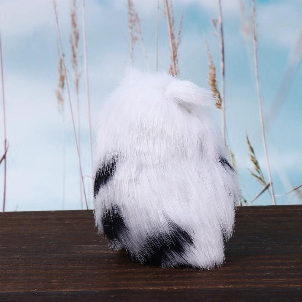 Furry Bird Garden Decor Photo Prop Owl Plush Toys Artificial Owl Owl Ornament Lifelike Animal Owl
